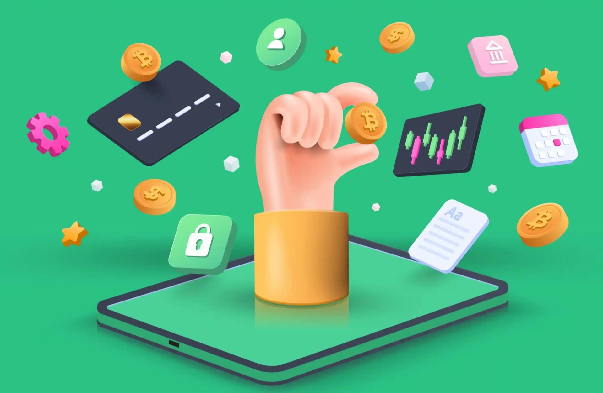 Cryptocurrency Crypto Virtual Currency Virtual Coin Digital Currency Digital Coin